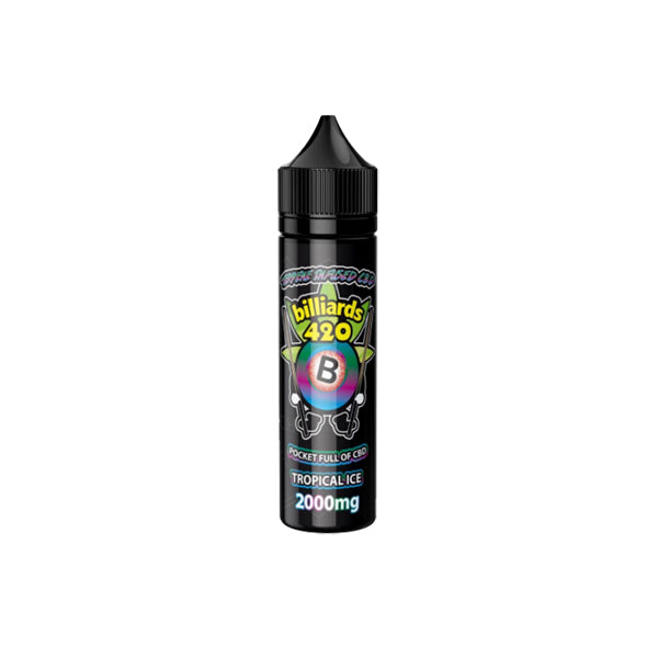 Billiards 420 Terpene Infused 50ml E-Liquid 2000mg CBD