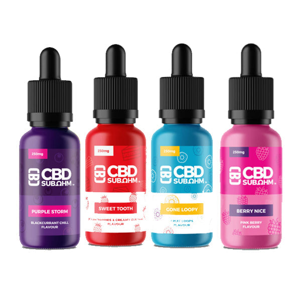 CBD Asylum 2000mg CBD Sub Ohm E-liquid 25ml (70VG/30PG)