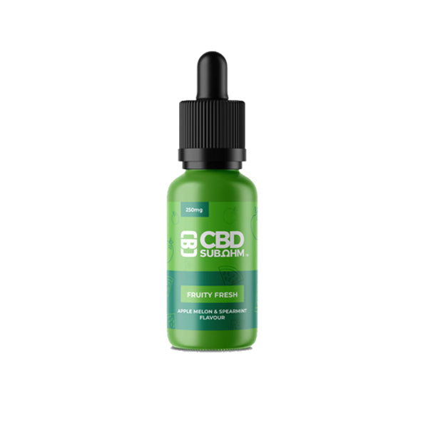 CBD Asylum 2000mg CBD Sub Ohm E-liquid 25ml (70VG/30PG)