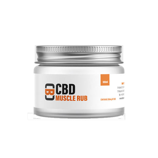 CBD Asylum 1000mg CBD 100ml Muscle Rub Balsamı (1 SATIN AL 2 BEDAVA SATIN AL)