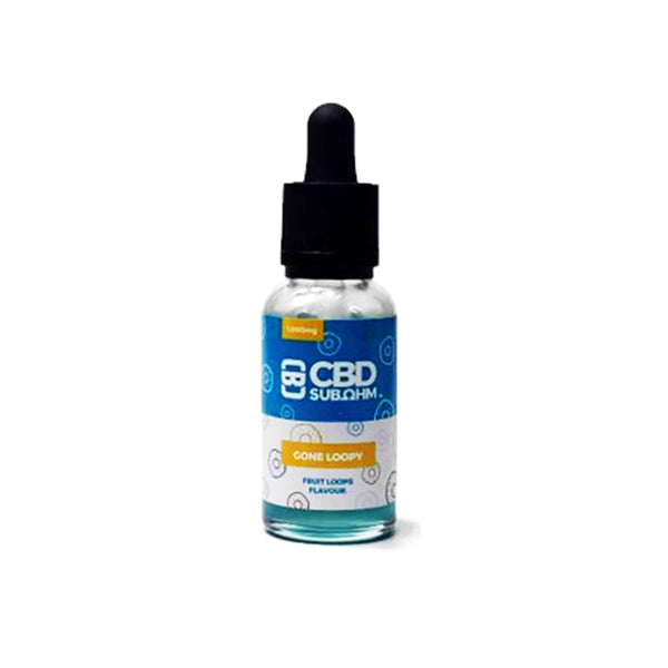 CBD Asylum 500mg CBD Sub Ohm E-liquid 25ml Shortfill (70VG/30PG)