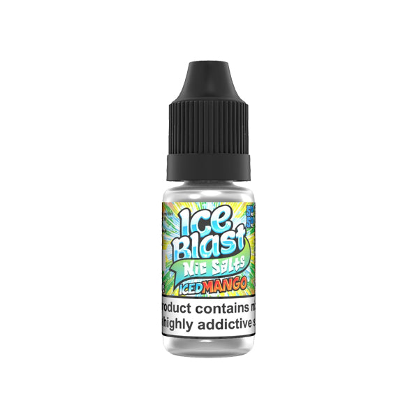 10 mg de sales Ice Blast 10 ml de sales Nic (50VG/50PG)