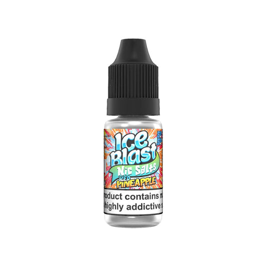 10 mg de sales Ice Blast 10 ml de sales Nic (50VG/50PG)