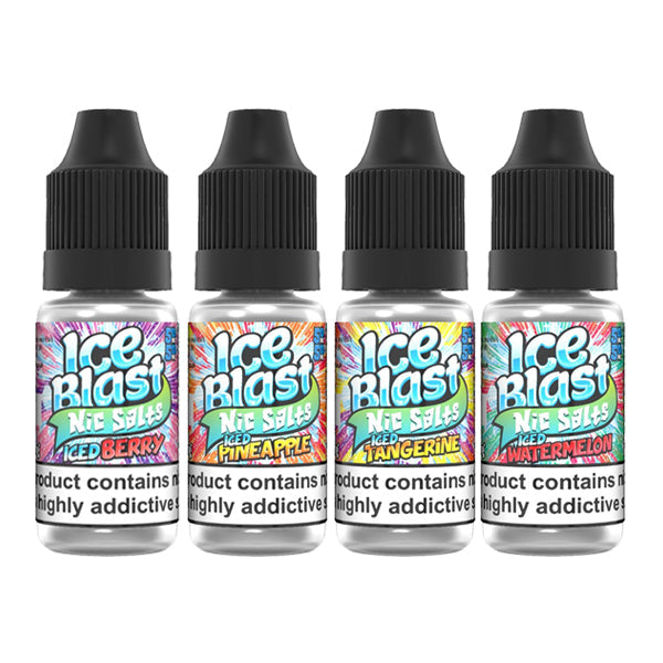 10 mg de sales Ice Blast 10 ml de sales Nic (50VG/50PG)