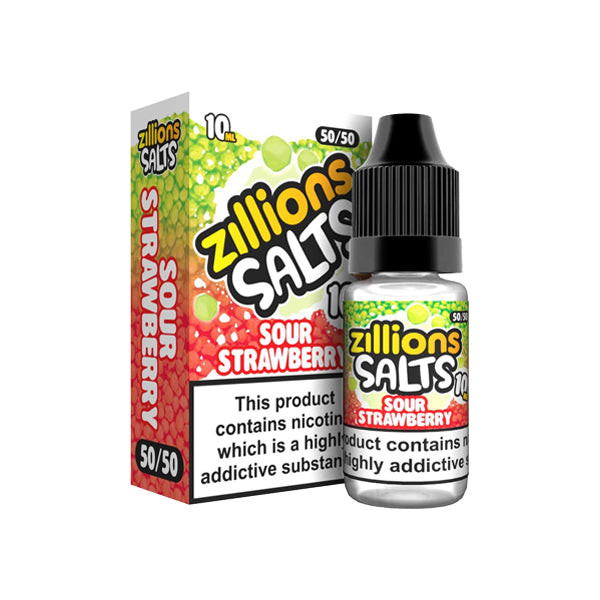 20 mg de sales de Zillions 10 ml de sales de Nic (50VG/50PG)