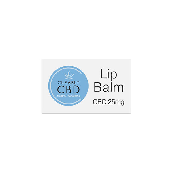 Clearly CBD 25mg CBD Lip Balm 10g