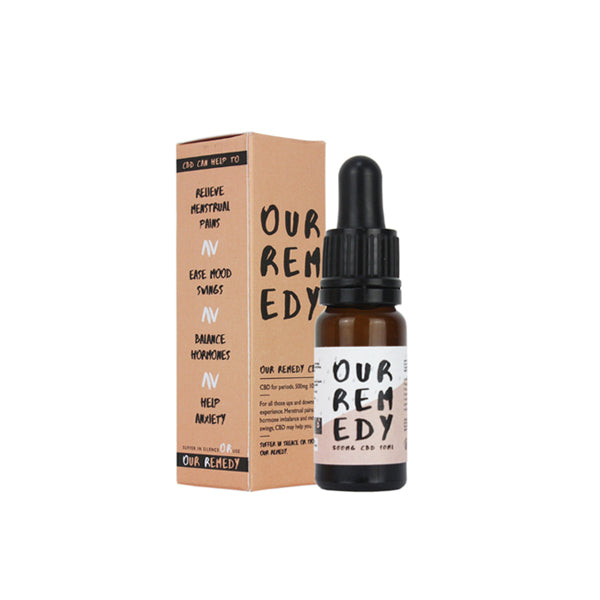 Our Remedy 500mg Natural CBD Oil 10ml - Moon Swings