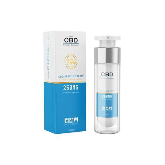 British Cannabis tarafından CBD 250mg CBD Rescue Cream 50ml