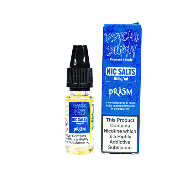 10mg Psycho Bunny Nic Salts 10ml (50PG/50VG)