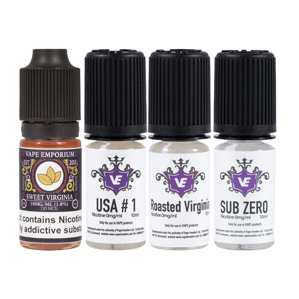 Vape Emporium Liquid Classics 0mg 10ml E-likitler (50VG/50PG)