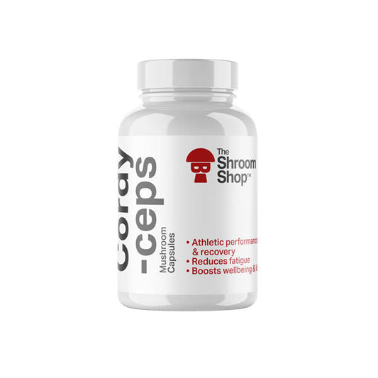 The Shroom Shop Champiñón Cordycerps 45000mg Cápsulas - 90 Cápsulas