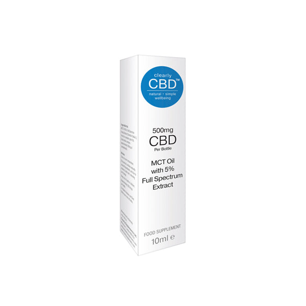 Clearly CBD 500mg CBD Tincture Oil 10ml