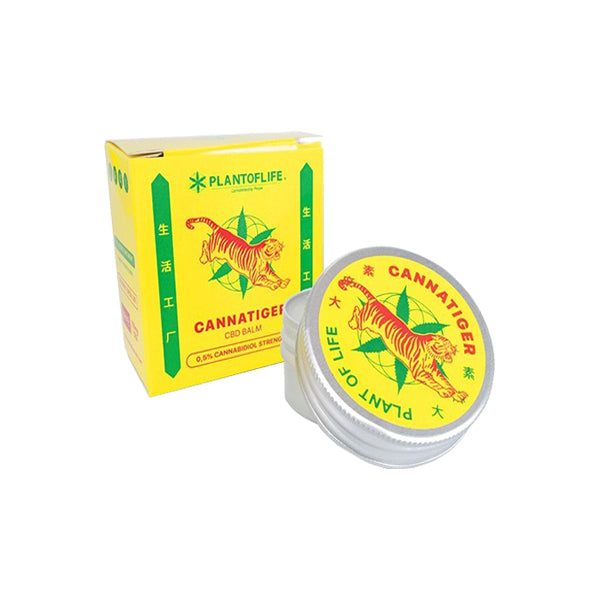 Plant of Life 150mg 0.5% CBD Cannatiger Balm - 30ml