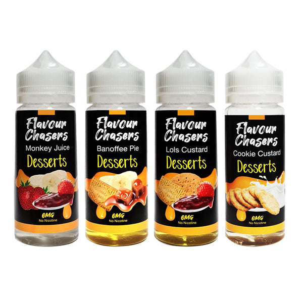 Flavor Chasers 100ml Kısa Doldurma 0mg (70VG/30PG)