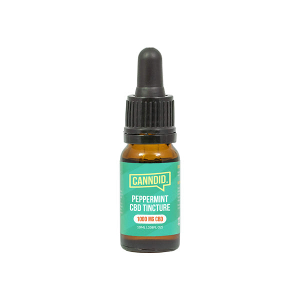 Canndid 1000mg CBD Tincture Oil 10ml - Peppermint