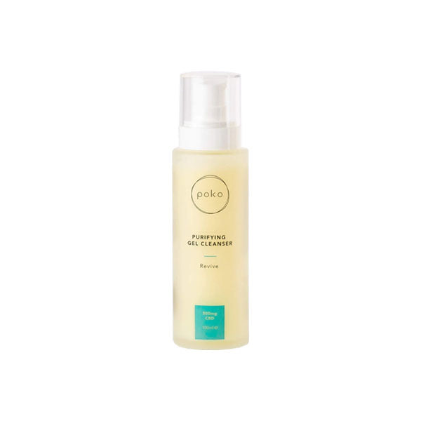 Poko 500mg CBD Purifying Gel Cleanser - 100ml (BUY 1 GET 1 FREE)