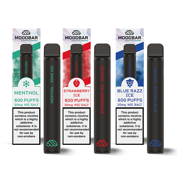 20mg Moodbar Disposable Vape Device 600 Puffs