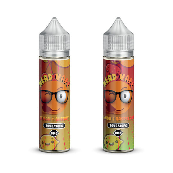 Nerd Vapes 50ml Shortfills 0mg (70VG/30PG)