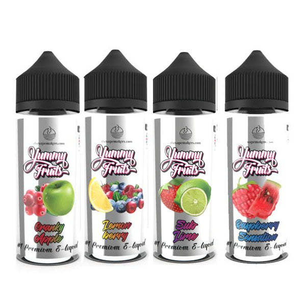 Yummy Fruits by The Vape Makers 100ml Shortfill 0mg (70VG/30PG)