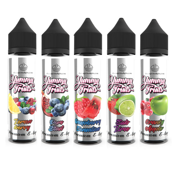 Yummy Fruits de The Vape Makers 50ml Shortfill 0mg (70VG/30PG)