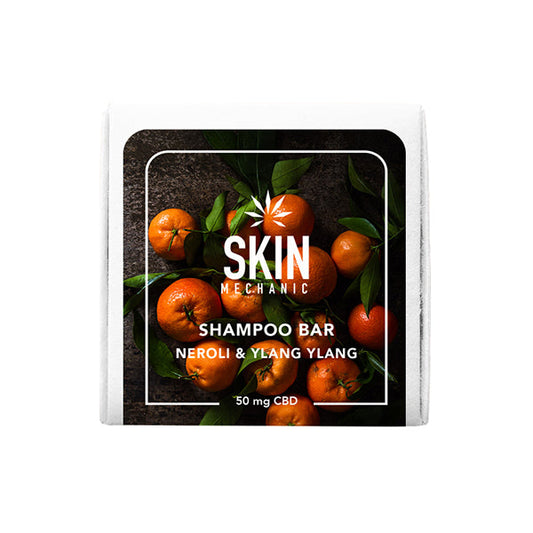 Skin Mechanic 50mg CBD Neroli & Ylang Ylang Shampoo Bar 100g