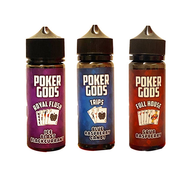 Poker Gods 0mg 100ml Shortfill (70VG/30PG)