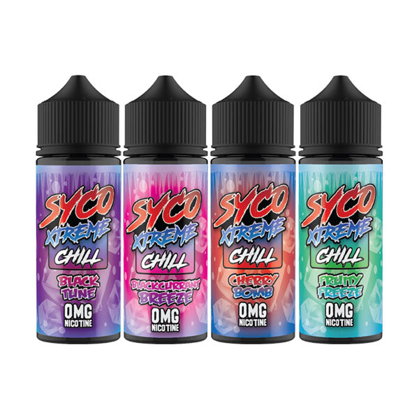 SYCO Xtreme Chill 100ml Kısa Doldurma 0mg (80VG/20PG)