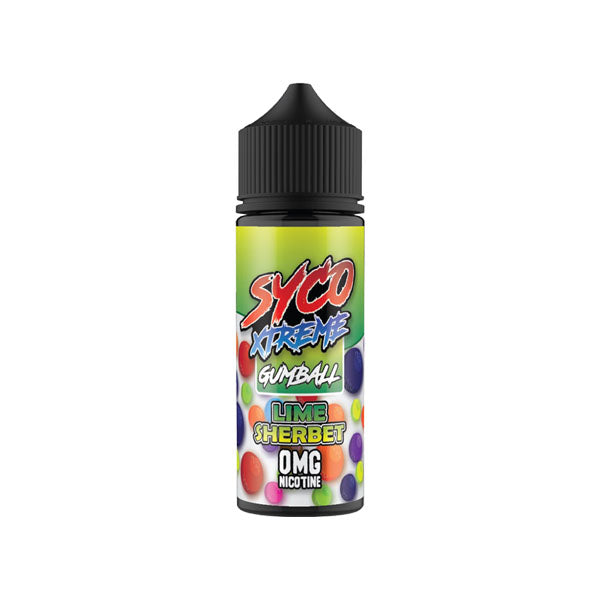 SYCO Xtreme Gumball 100ml Relleno corto 0mg (80VG/20PG)