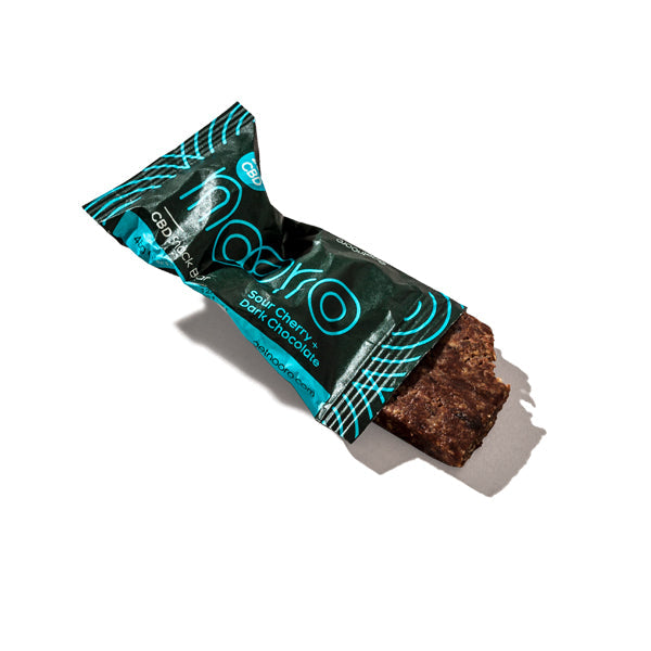 Nooro 25mg CBD Sour Cherry & Chocolate CBD Oat bar - 45g (BUY 1 GET 1 FREE)