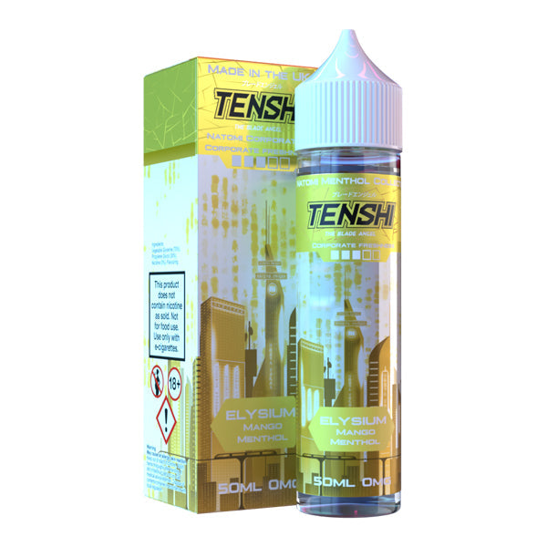 Tenshi Vapes Natomi Mentol 50ml Kısa Doldurma 0mg (70VG/30PG)