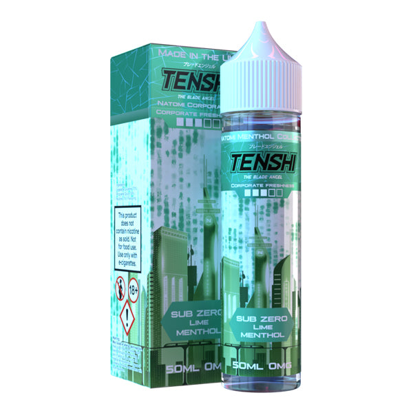 Tenshi Vapes Natomi Mentol 50ml Kısa Doldurma 0mg (70VG/30PG)