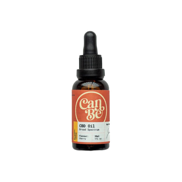 CanBe 1000mg CBD Broad Spectrum Cherry Oil - 30ml