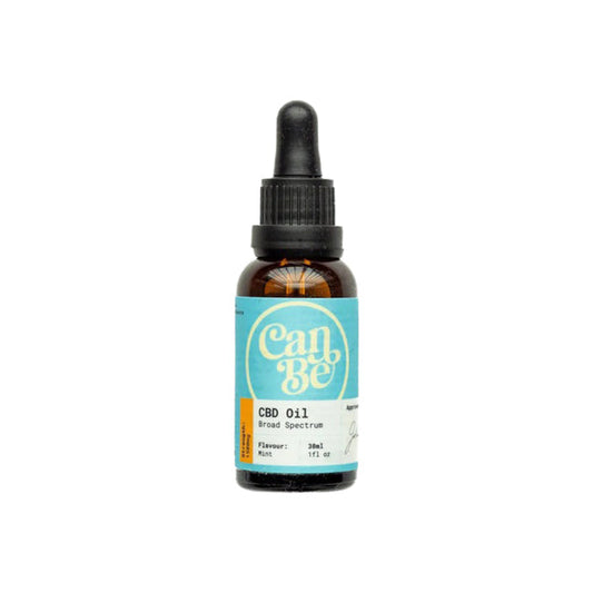 CanBe 1500mg CBD Broad Spectrum Mint Oil - 30ml