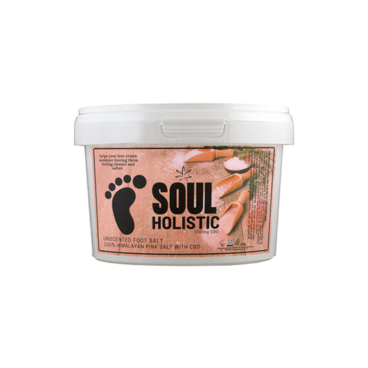 Soul Holistic 100mg CBD Himalaya Pembe Tuzu Kokusuz Ayak Tuzu - 500g