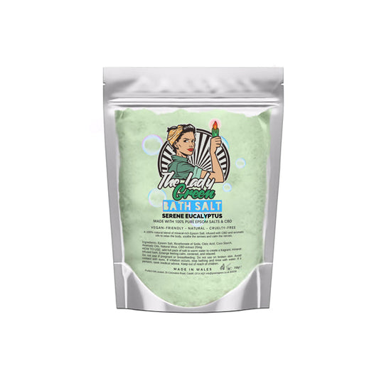 Lady Green 50mg CBD Serane Okaliptüs Banyo Tuzları - 500g