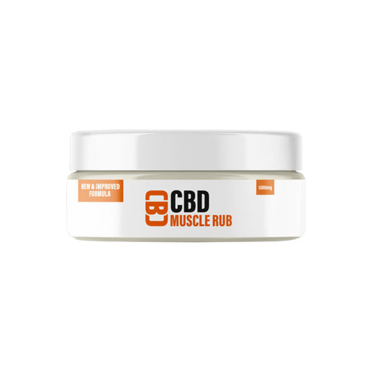 CBD Asylum 5000mg CBD 100ml Muscle Rub Balsamı (1 ALIN 2 BEDAVA SATIN ALIN)