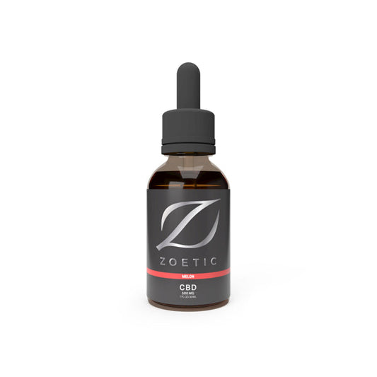 Zoetic 500mg CBD Oil 30ml - Gorgeous Melon