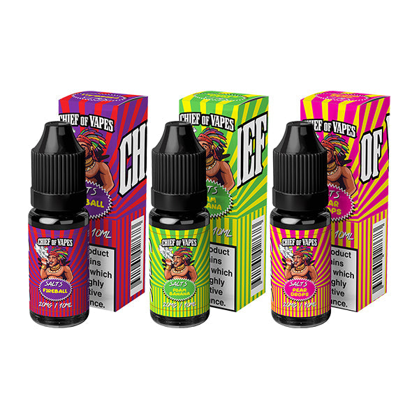 20mg Chief of Vapes Sweets Flavored Nic Salt 10ml (50VG/50PG)