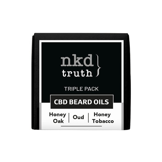 NKD 50mg CBD Infused Özel Sakal Yağları Hediye Seti