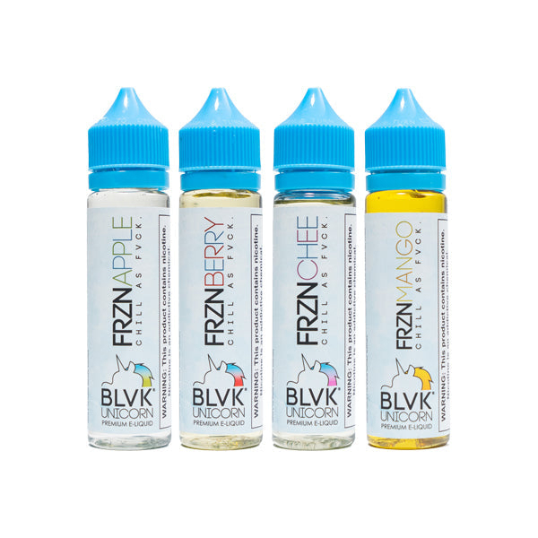 BLVK Unicorn FRZN Mentoller 50ml Kısa Doldurma 0mg (70VG/30PG)