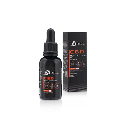 CBD Performance 500mg CBD Multi-Vitamin Oil 30ml