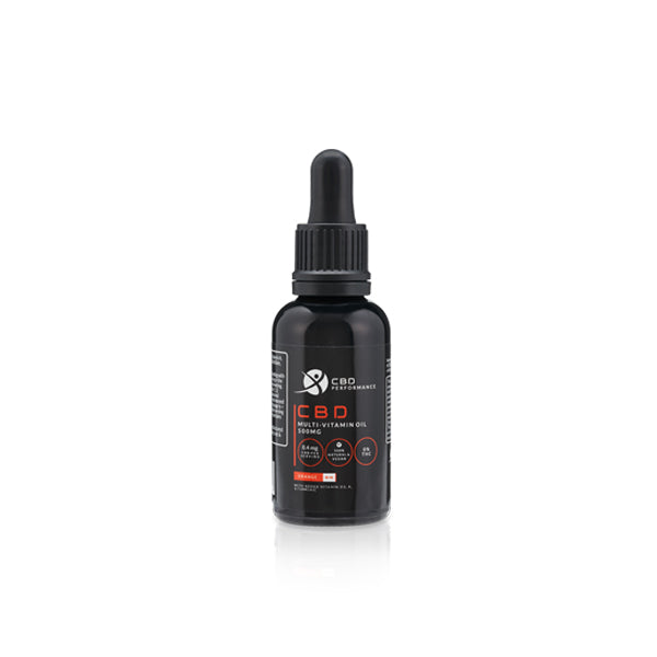 CBD Performance 500mg CBD Multi-Vitamin Oil 30ml