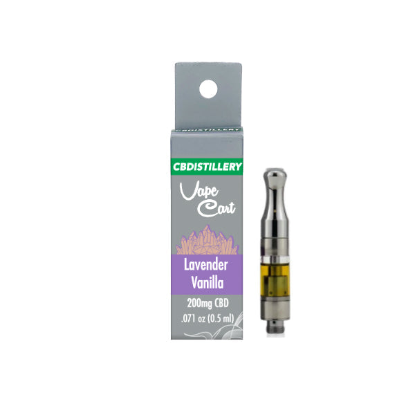 Cartuchos de vaporizador de CBD de 200 mg de CBDistillery