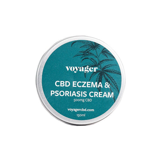 Voyager 500mg CBD Egzama ve Sedef Kremi - 150ml