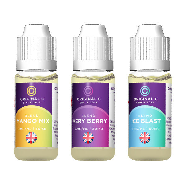 Original C 6mg 10ml E-Liquids (50VG/50PG)