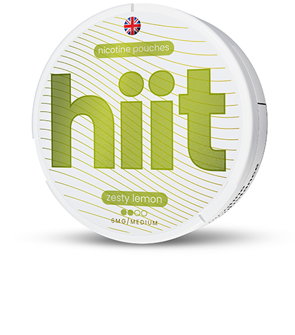 Hiit 6mg Nicotine Pouches - Zesty Lemon