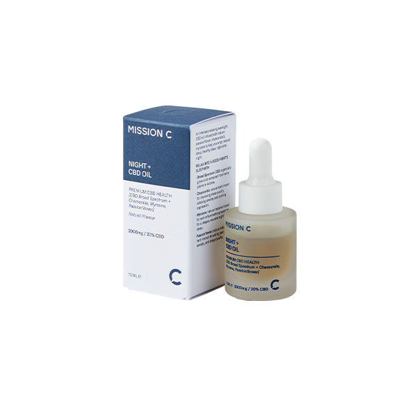 Mission C Gece + 2000mg CBD Yağı - 10ml