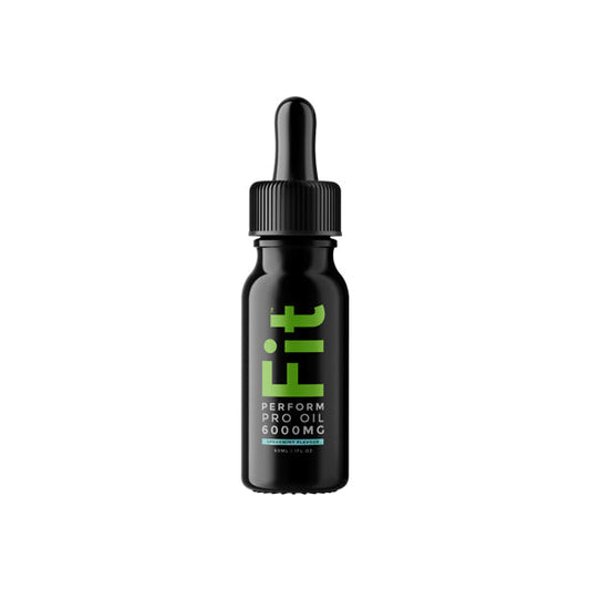 Fit CBD 6000mg CBD Spearmint Pro CBD Yağı 30ml Gerçekleştirin