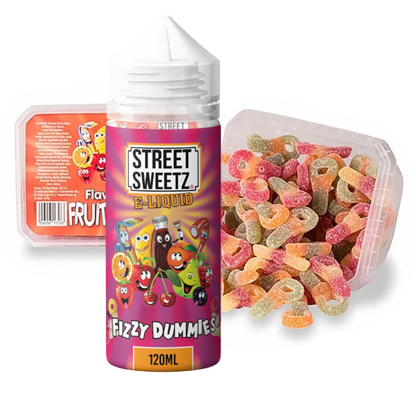 Street Sweetz 0mg 100ml Shortfill + 210g Jelly Sweets Combo