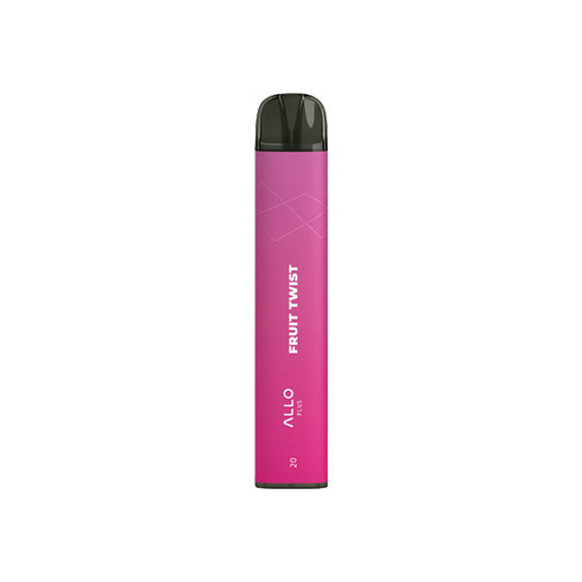 Dispositivo de vape desechable Allo Plus Refresh de 20 mg 500 bocanadas